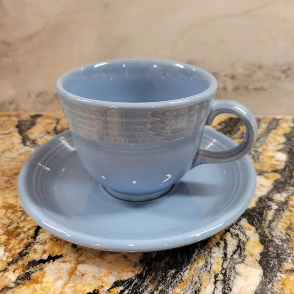 FIESTAWARE Periwinkle Cup & Saucer - Fiesta