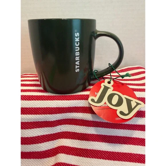 Starbucks Green Coffee Mug 11oz NWT
