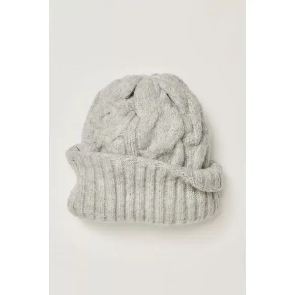 Free People Beanie‎ Coastline NEE Grey One Size