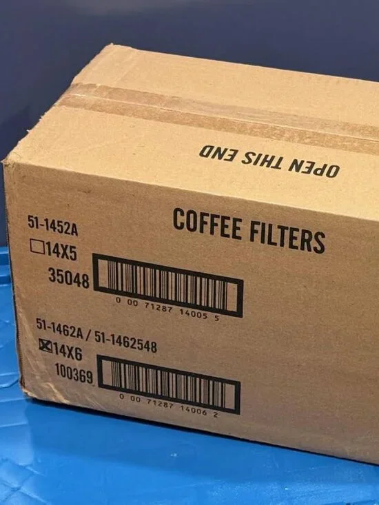 Starbucks Extra Large (1.5G) Coffee Filters (500 count) [Brand New, In-Box]