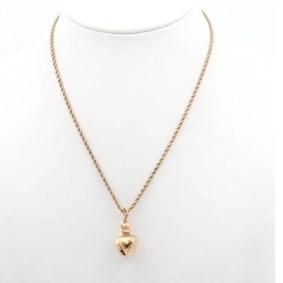 Christian Dior Vintage Gold Tone Rope 16