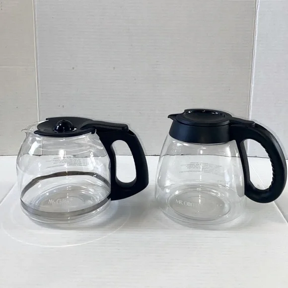 Mr. Coffee 12 Cup Carafe Coffee Pot Set of Two