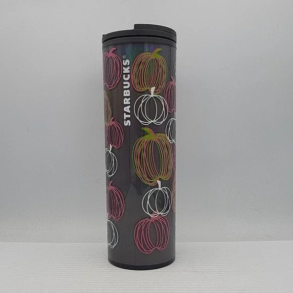 Starbucks Halloween‎ 2023 GLOW IN THE DARK Pumpkins Fall Tumbler