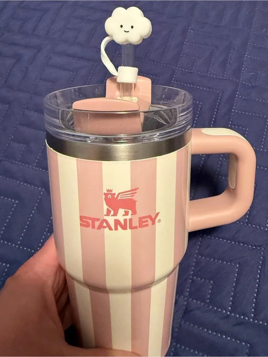 Stanley Oasis Collection 20oz Quencher Tumbler — Peach Whip Cabana Gloss NEW