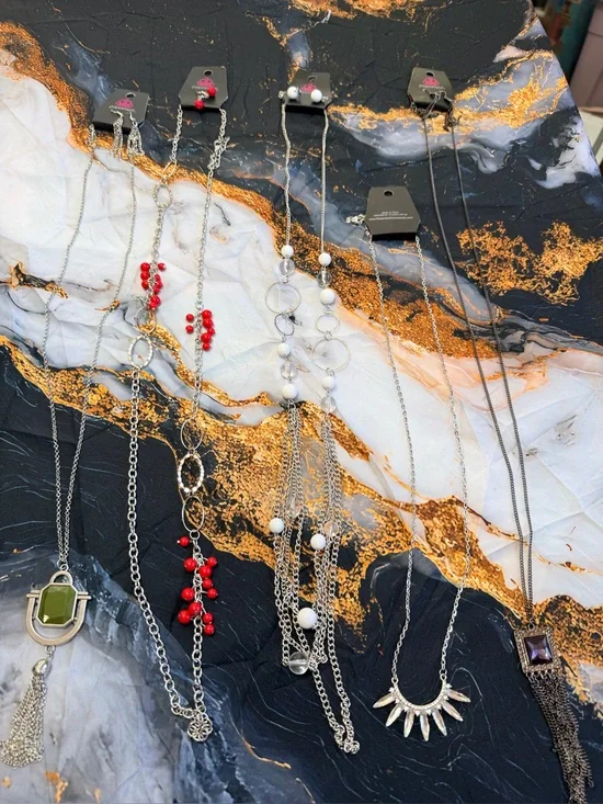 Lovely lot of 5 necklace/earring sets NWT