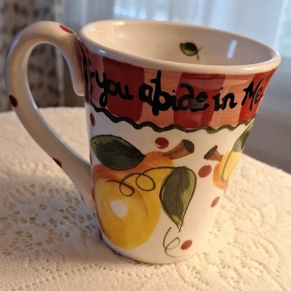Hand Painted Coffee Mug From Art Of The Spirit