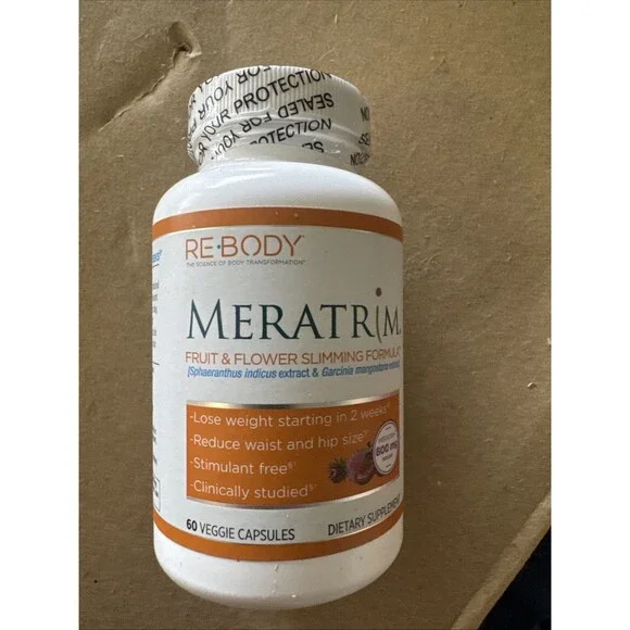 RE BODY MERATRIM  Fruit & Flowers Slimming-60 Count-see Listing