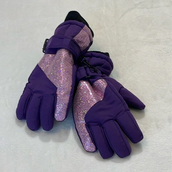 JOE BOXER 3 M THINSULATE GIRLS GLOVES , SMALL , PURPLE