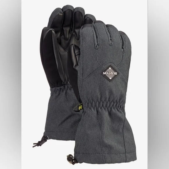 Kids Burton Profile Gloves Dark Denim Large EUC