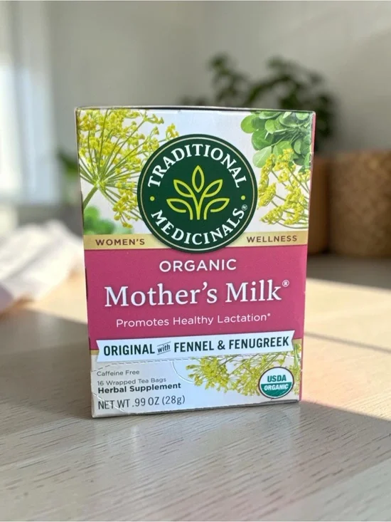 Organic Mother’s Milk Herbal Tea – Women's Wellness 2 Tea Boxes New Exp 6/28