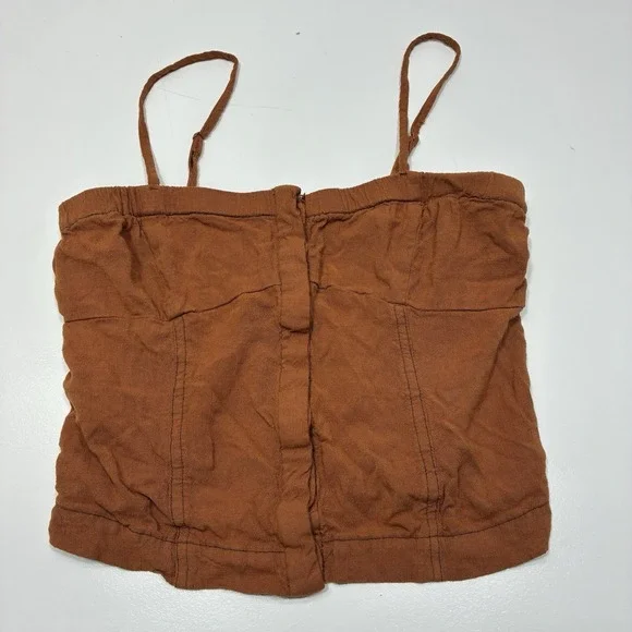 Free Movement‎ Women's Bustier Crop Top XS Boho Festival Spaghetti Strap Casual