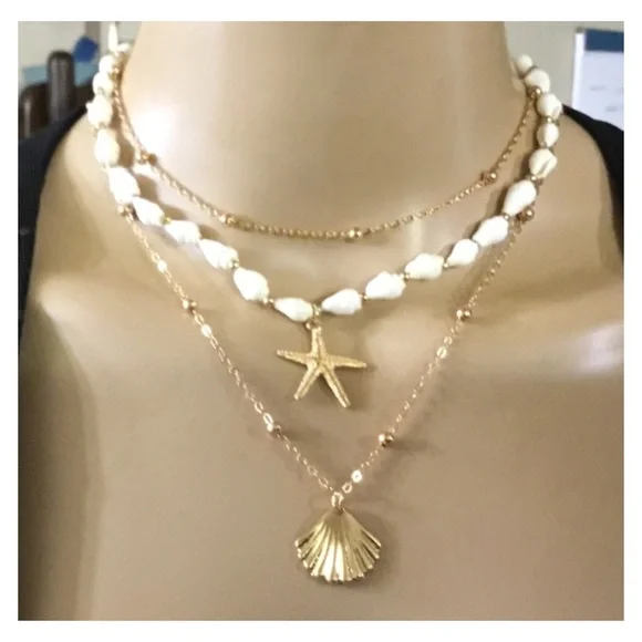 New! 3 Pc Necklace Set in Box