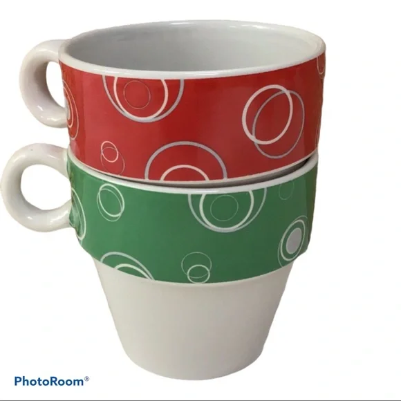 Avon‎ Expressions Stackable Coffee Mug Set