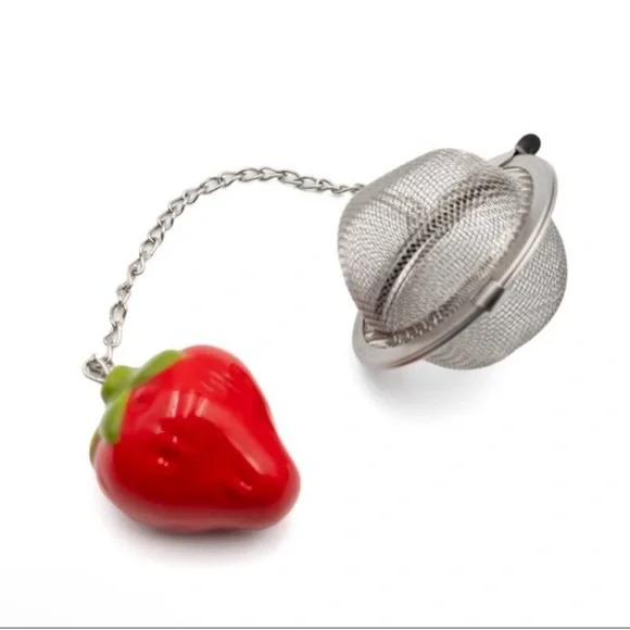 New! Target Bullseye Playground Tea Steeper- Strawberry Design
