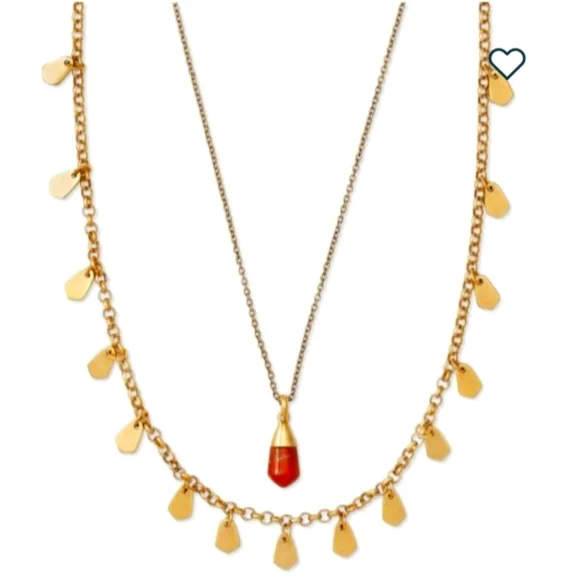 Kendra Scott Freida Multi-Strand Necklace in Burnt Sienna Howlite