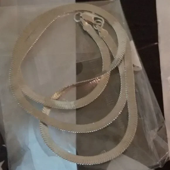 50cm Silver Snake chain
