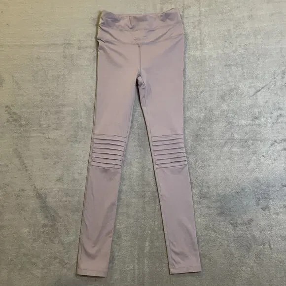 Free People FP Movement Moto Gray Leggings Women's Size XSmall