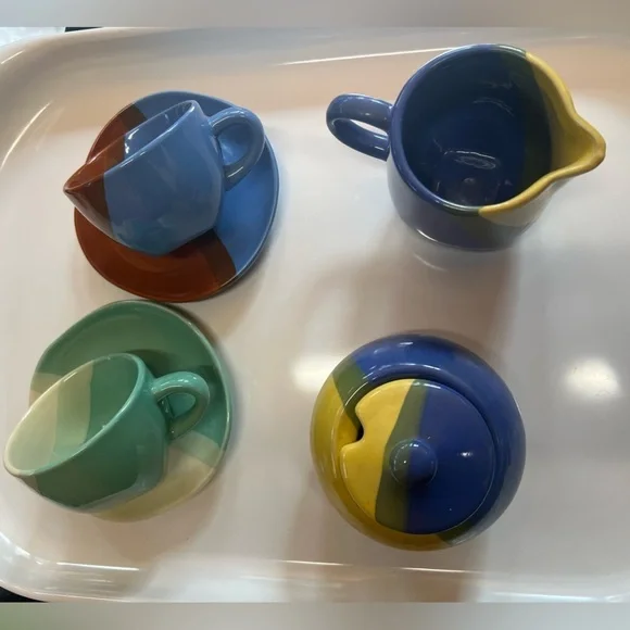 Espresso (Demitasse) Coffee Cups And Saucers, 