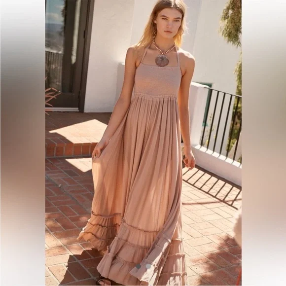 Free People Extratropical Shiny Dress Size Medium