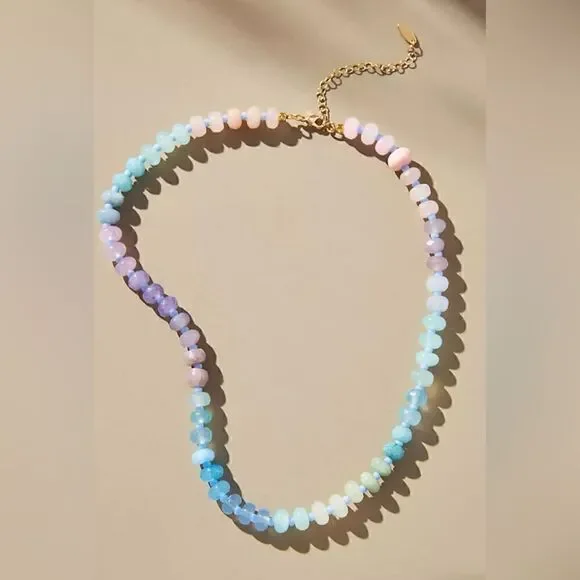 Beaded necklace A500