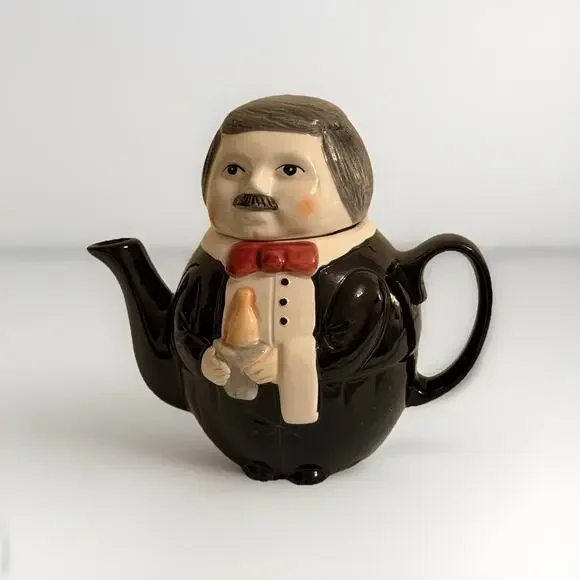 OCI Omnibus Butler Tea Pot Decorative Ceramic FAST SHIPPING 3287-35
