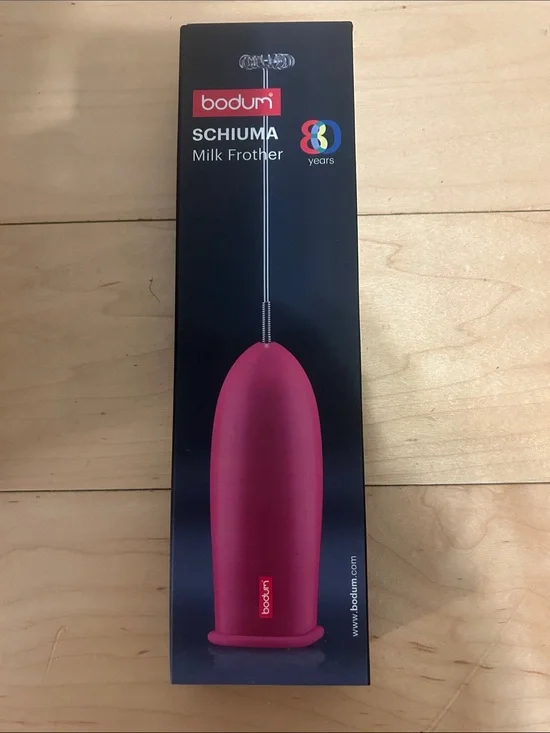 Bodum Pink Handheld Milk Frother