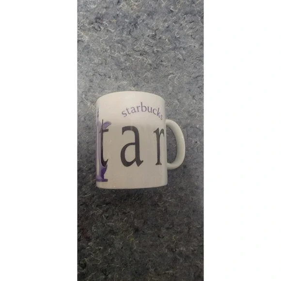 Starbucks City Mug Collector‎ Series Quar Purple and White
