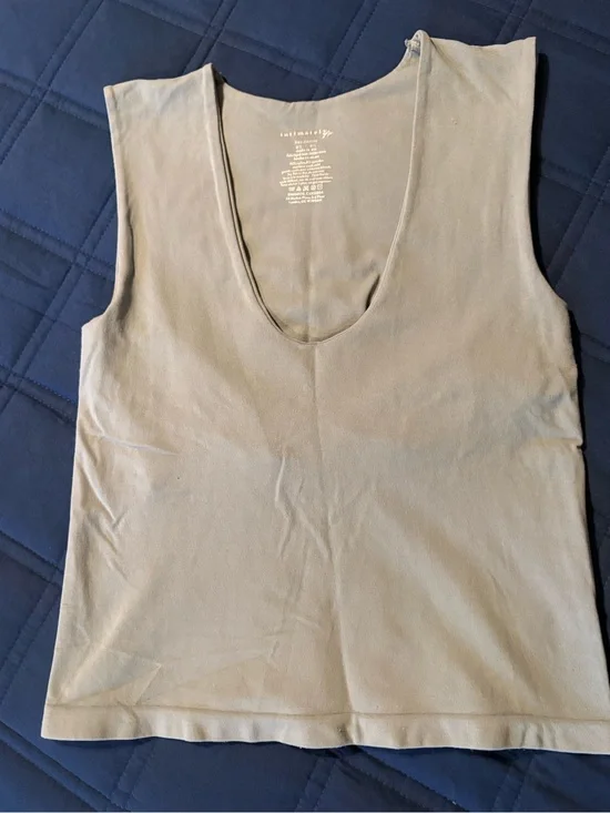 Free People Women’s Scoop Neck Sleeveless Top - Light Green
