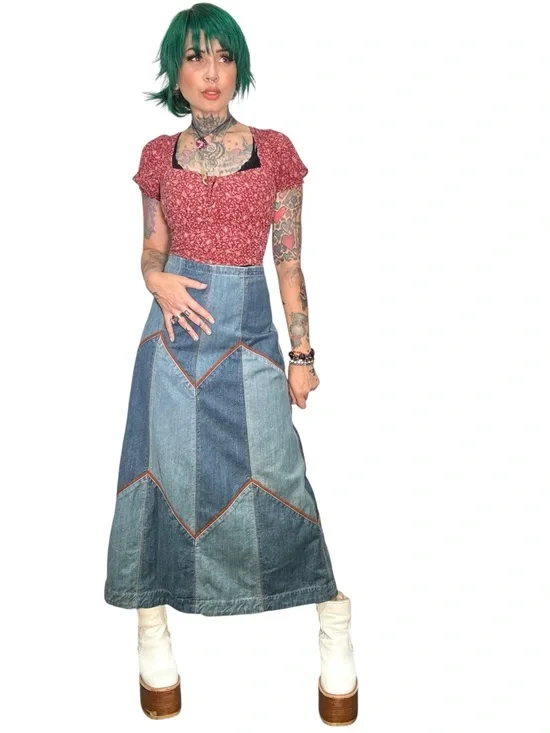 Free People maxi skirt