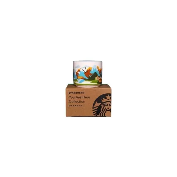 Starbucks You Are Here Austria Espresso Mug Ornament 2oz Ceramic New Collectible