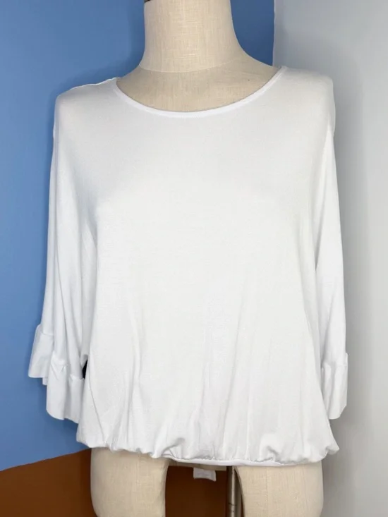 Intimately Free People White Scoop Neck Relaxed Bodysuit NWT Size Small