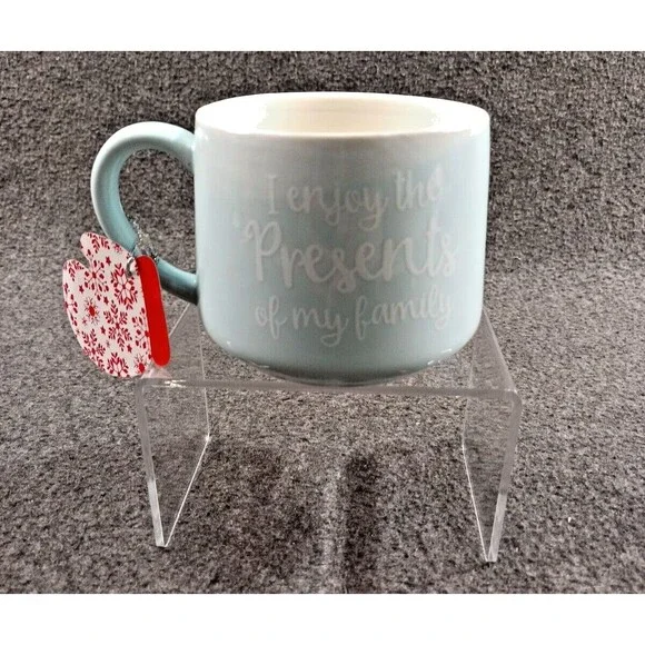 10 Strawberry Street-Macy's Mug Present Inside I Enjoy the Presents of My Family