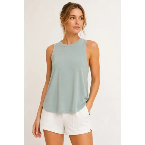 Free People Movement Essential Rib Tank Size Medium