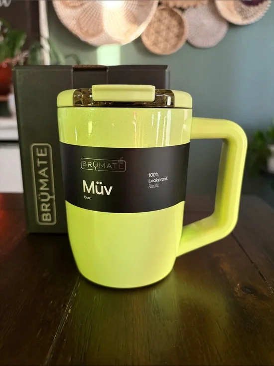 BrüMate Müv 15oz in Lemon Lime! New!