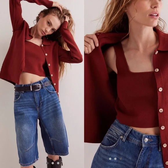 2 pieces Free people we the free DC Twofer