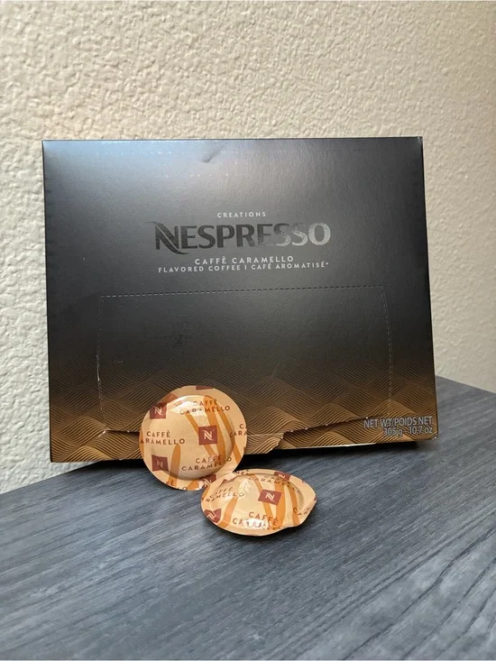 New Nespresso Caffè Caramello Coffee Capsules, 50 Count