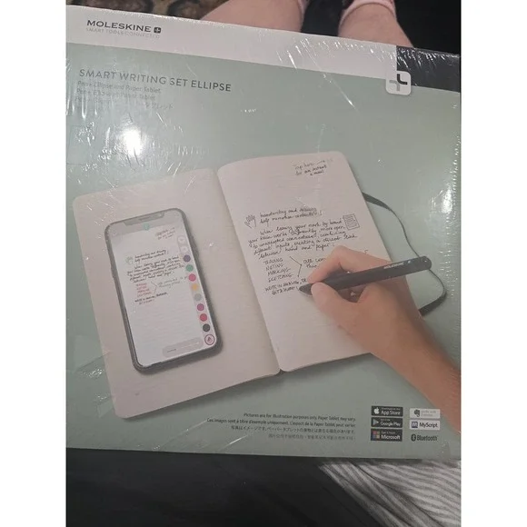 Moleskine Smart Writing Set -Notebook and Smart Pen -Black