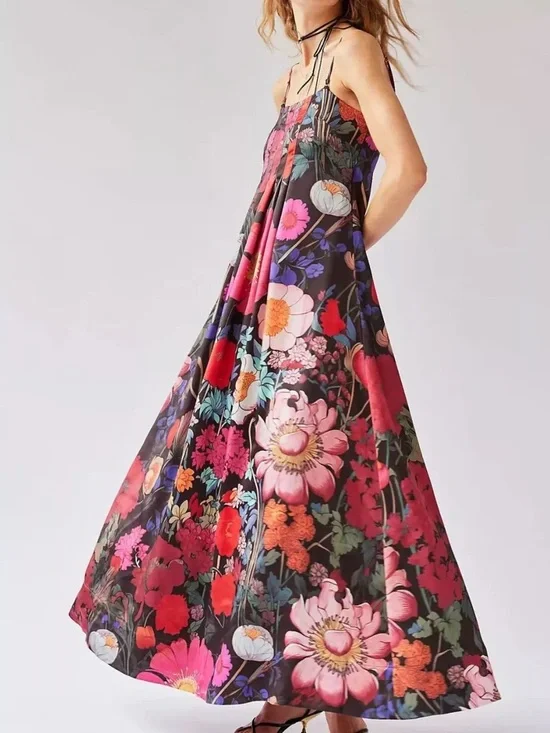 Free People Botanical Maxi Dress