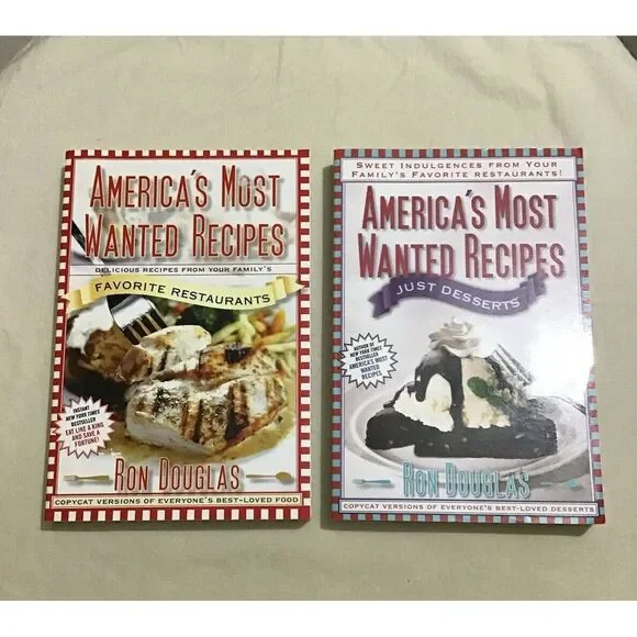 Set Of‎ 2 America's Most Wanted Recipes