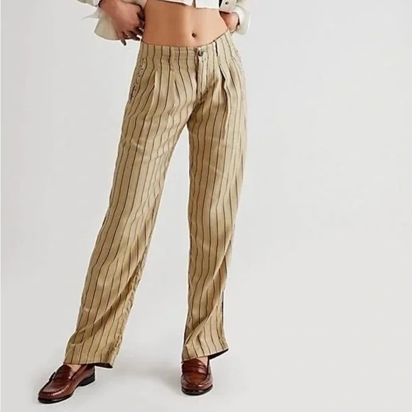 Free People Heat Wave Relaxed Chino Pants