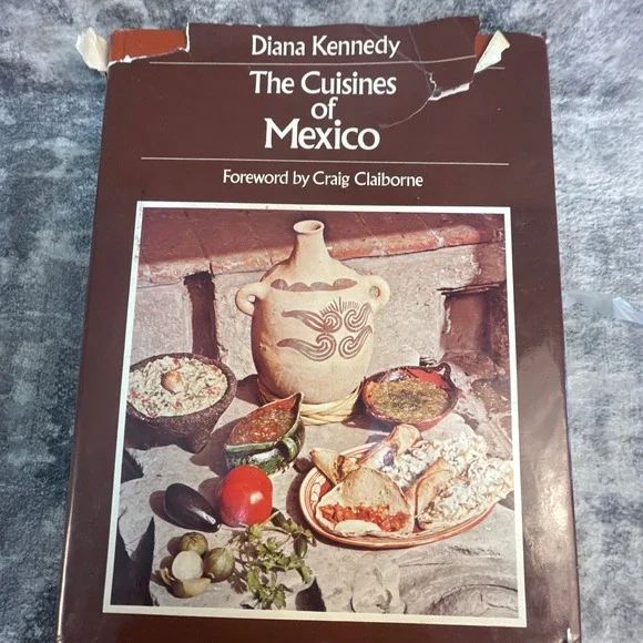 The Cuisines of Mexico Diana Kennedy Hardcover Cookbook Authentic Recipes DJ