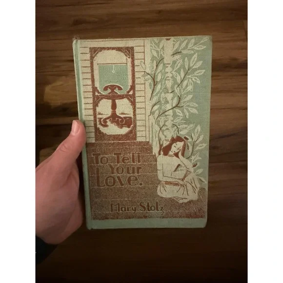 Vintage To Tell Your Love Mary Stolz Harper Green‎ HC 1950 Romance USA Novel