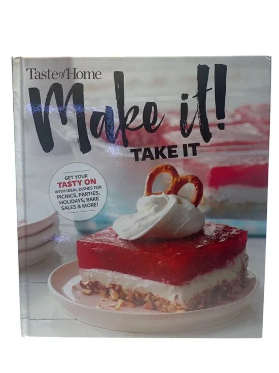 Taste Of Home Make It Take It Cookbook Crpwd Pleasing Potluck Recipes
