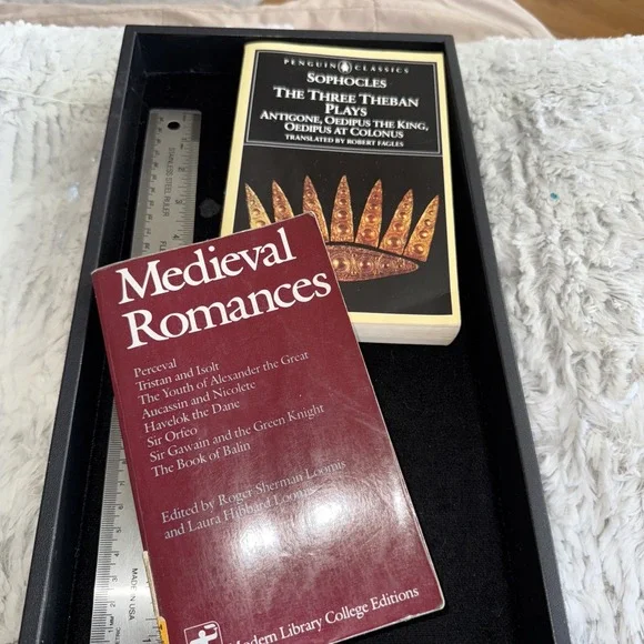 Medieval Romances & Sophocles Paper‎ Back Books.  5039