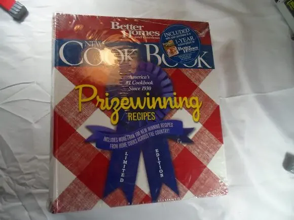 Better Homes and Gardens Sealed Cook Book Limited Prizewinning Recipes Vtg 2008