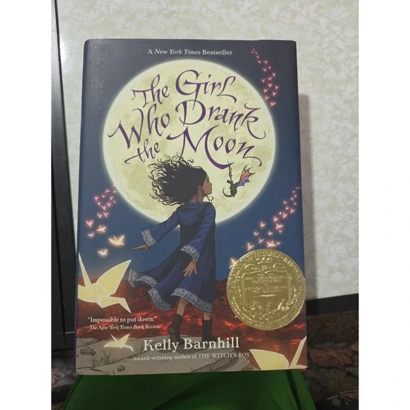 Girl Who Drank the Moon (Winner of the 2017 Newbery Medal) by Kelly Barnhill...