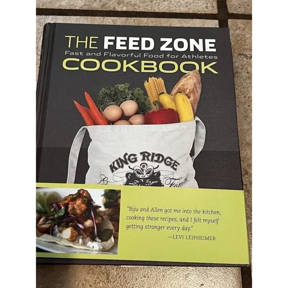 The Feed Zone Cookbook Fast Flavorful Food for Athletes Hardcover Lim Thomas‎