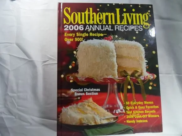 VTG Southern Living 2006 Annual Recipes HC Granny Chic Scratch Nostalgia Cooking