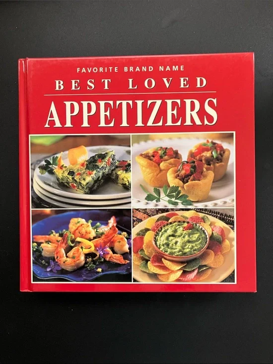 Best Loved Appetizers Favorite Brand Name Recipes 2002 Hardcover Cookbook