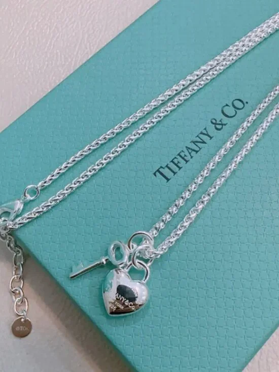 Tiffany & Co. Silver Heart Necklace